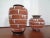 Two ceramic vases from the 1960s. Referred to on the bottom with handwork, 115/18 and 114/25. Small vase: height 18 cm....