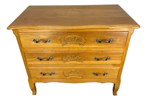 Vintage French Oak Chest of Drawers