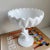 Vintage Milk Glass Tulip Pedestal Dish For Sale - Image 11 of 12