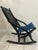 Vintage 1976 Bicentennial Folding Rocking Chair-Americana Folding Rocker - Colonial Revival Style - Black & Gold-Eagle Stencil For Sale In West Palm - Image 6 of 12
