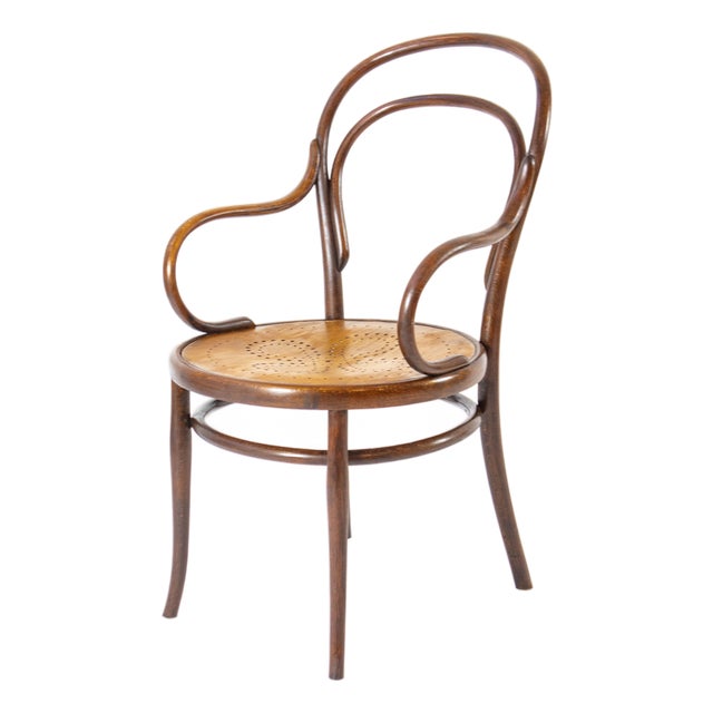 No. 14 Armchair by Michael Thonet for Gebrüder Thonet, 1900s For Sale