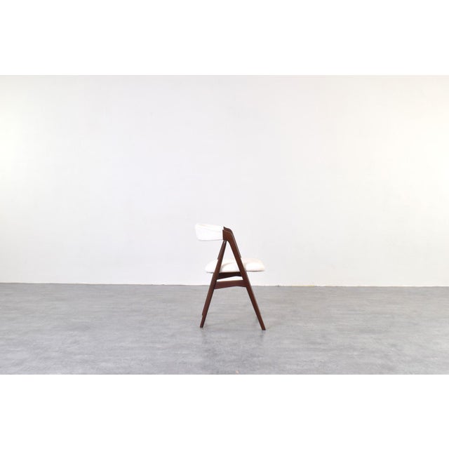 1960s Mid-Century Modern Danish Teak Dining Chairs by Th. Harlev for Farstrup, 1960s, Set of 4 For Sale - Image 5 of 13