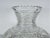 An early 1900 (1901) large American cut glass vase. Starburst and rib pattern. Starburst pattern on all sides. Concentric...