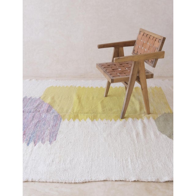 Textile Moroccan Kilim Zanafi Rug - 10.1 X 6.3 Ft For Sale - Image 7 of 9