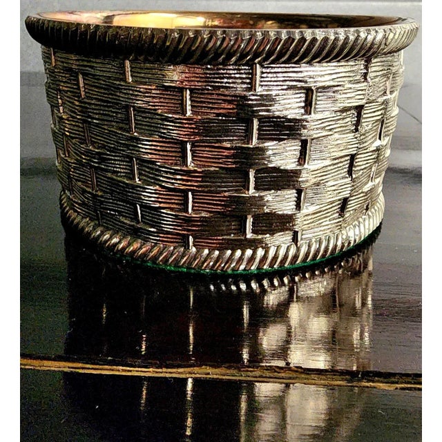 Beautiful Silver Plate Vintage Bottle Coaster For Sale - Image 13 of 13