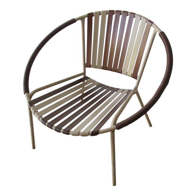 Mid Century Modern Patio Hoop Chair Chairish