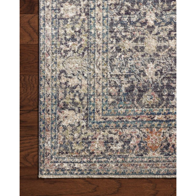 2020s Jean Stoffer x Loloi Bradbury Midnight/ Multi 2'-7" x 4' Accent Rug For Sale - Image 5 of 8