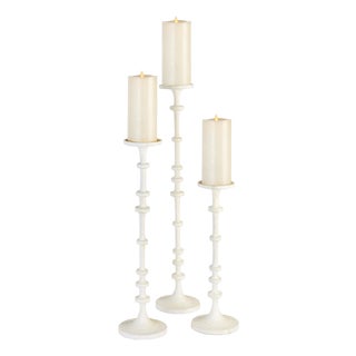 Abacus Candle Stands, Set of 3 For Sale