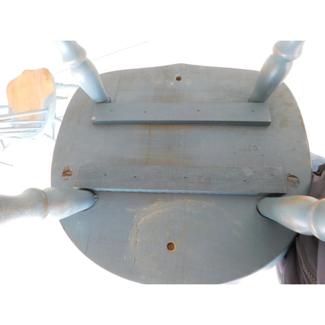 Set of 4 Bow Back High Comb Back Windsor Side Chairs For Sale - Image 4 of 12