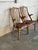 Wood Oak Wood Armchairs Sculptural Accent Chairs Denmark Set of 2 1960s For Sale - Image 7 of 11