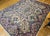 Vintage Kerman Rug, Hand-Knotted Wool, Allover Floral Pattern, Ivory & Blue, 9x12 For Sale - Image 17 of 17
