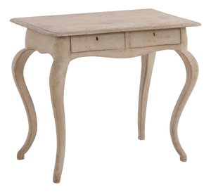 Swedish Painted Pine Console or Writing Desk, 19th C.