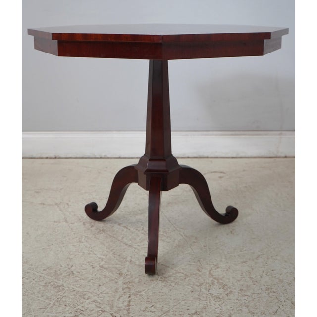 Age: C.1999 Details: Neoclassical Style High Quality Construction Regency Style Nice Inlay Work Throughout Rich High Sheen...