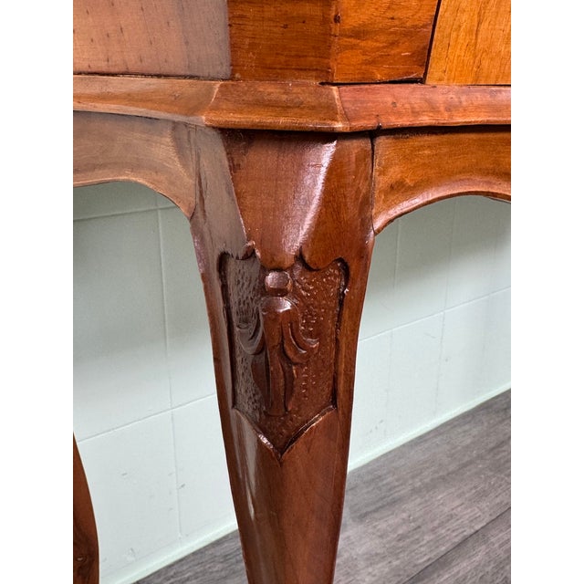 Baroque-Style Console Table with Six Drawers, 1950s For Sale - Image 10 of 18