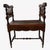 Antique Bench in Wood & Cane, 1890s For Sale - Image 16 of 16