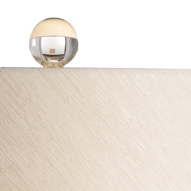 Contemporary Vietri for Wildwood Amalfi Table Lamp - Aged Cream For Sale - Image 3 of 4