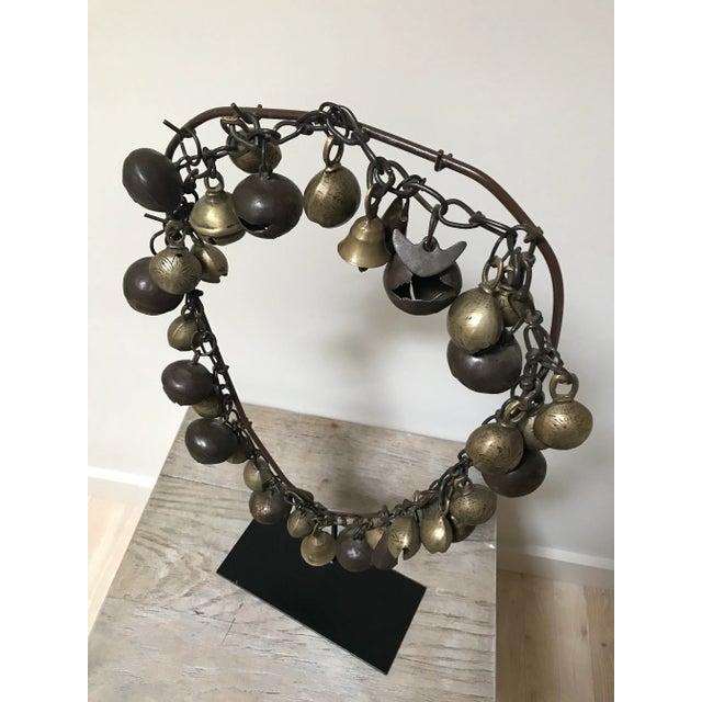 Tribal Shaman Necklace on Stand For Sale - Image 3 of 6