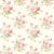 Sanderson Adele Fabric in Rose/ Cream - a Sample For Sale