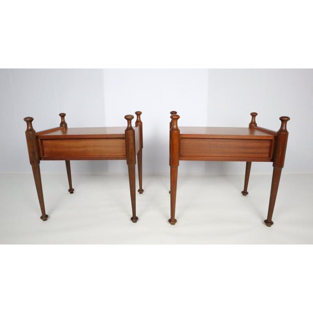 Scandinavian Bedside Tables, 1970s, Set of 2 For Sale - Image 6 of 12