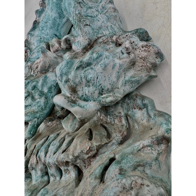 Ceramic Fountain with Dolphins, 1950s For Sale - Image 6 of 9