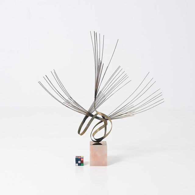 Metal Mid-Century Sculpture by Curtis Jere, 1970s For Sale - Image 7 of 18