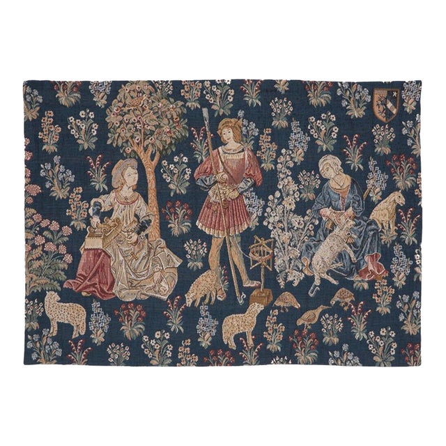 Woolworkers Loom Woven Tapestry - 71 X 100 Cm (2'4" X 3'4") - Requires Rod Size 3 For Sale