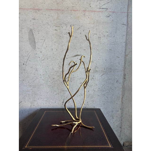 Contemporary Modern John Richard Brass Tree Branch Sculpture - Jewelry Stand For Sale - Image 3 of 6