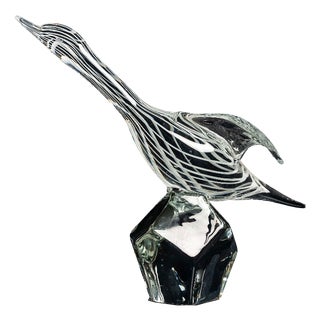 Bird in Murano Glass from Zanetti, Italy, 1970s For Sale