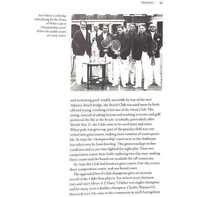 Paper "The Rockaway Hunting Club at 125" 2007 Allison, Benjamin R. For Sale - Image 7 of 11