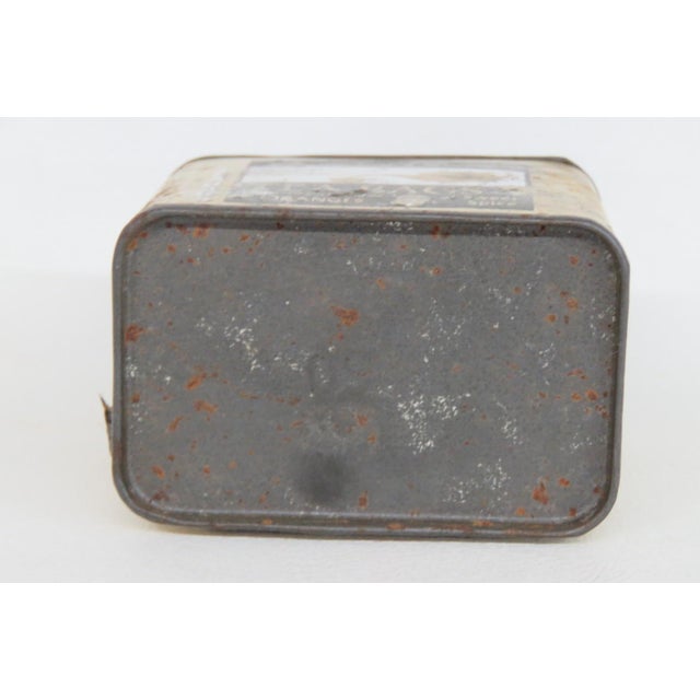 Bigelow Constant Comment Tea Bag Tin Lidded Canister With Gold Foil Label 4905b For Sale In Miami - Image 6 of 12