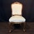 Wood French Louis XV Walnut Dining Chairs With Gilt & New Upholstery- Set of 6 For Sale - Image 7 of 11
