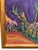Mid-Century Modern Fauvist Style Tropical Signed Landscape Painting. For Sale - Image 4 of 8