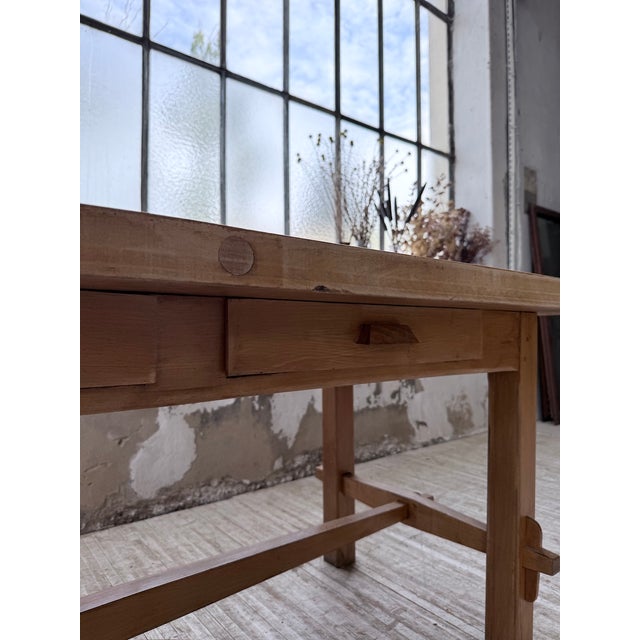 Mountain Dining Table in Beech, 1950s For Sale - Image 18 of 18