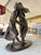 Vintage French Lost Wax Bronze Sculpture of a couple. Titled “A Kiss” (Un Baiser). Signed along with many markings. Fun...