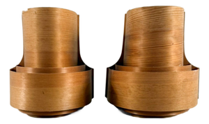Vintage Danish Wall Lamps by Hans Agne Jakobsson for Ellysett Markaryd, 1970s, Set of 2