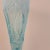 1970s Mosser Aqua Opalescent Diamond Vase For Sale - Image 4 of 7
