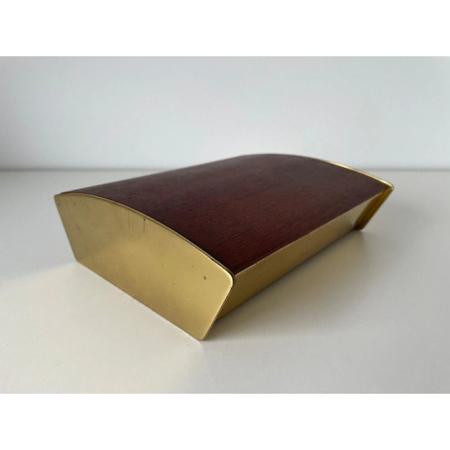 Teak Veneer Box, 1960s For Sale - Image 4 of 11