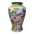 Green and Gold Chinese Vase For Sale