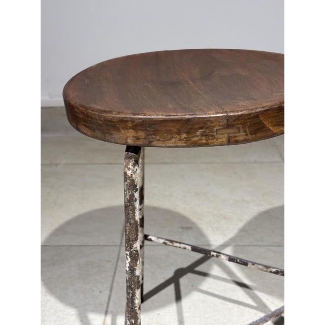 1950s Stool by Pierre Jeanneret, 1952 For Sale - Image 5 of 8
