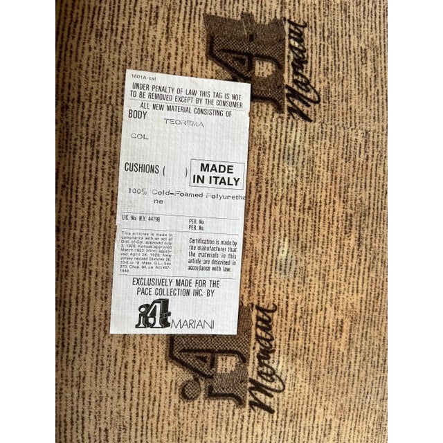 Vintage Mid Century Modern Dining Armchairs by I4Mariani for the Pace Collection. (A Pair) For Sale - Image 12 of 13