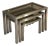 Gigogne Nesting Tables by Guy Lefevre for Maison Jansen, 1970s, Set of 3 For Sale