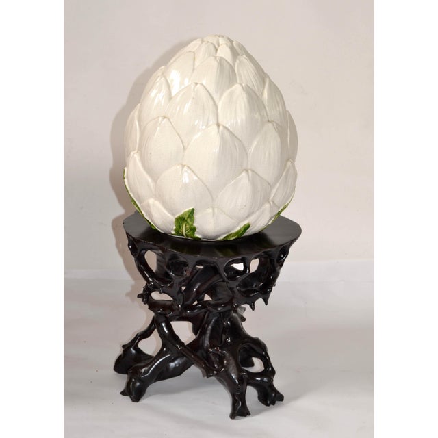 1960s 1969 Vintage Organic Modern Driftwood Root Branch Low Drink Table Bonsai Stand For Sale - Image 5 of 12