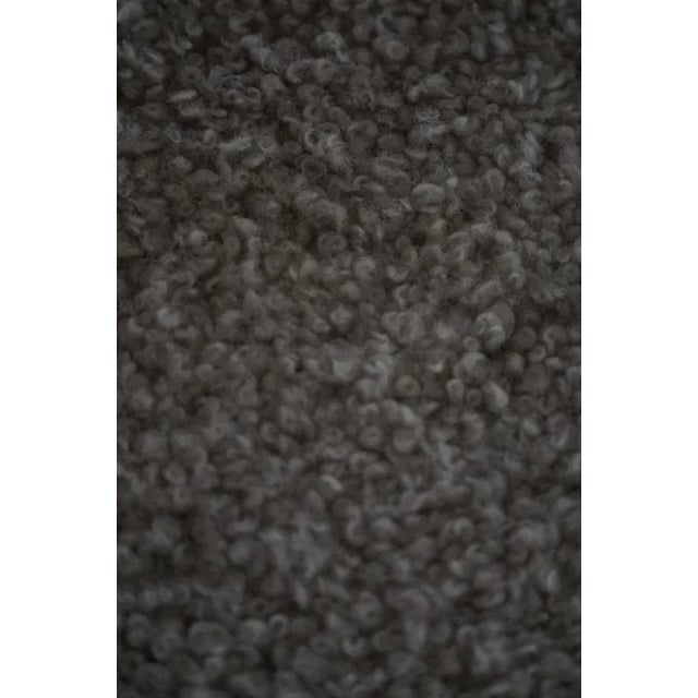 Vintage Kurul Armchair in Oak and Lambswool by Henning Kjærnulf, 1960s For Sale - Image 12 of 18