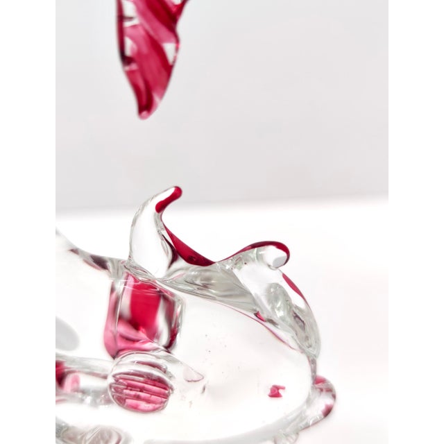 1980s Renaissance Murano Glass Cake Stand by La Murrina, 1970s For Sale - Image 5 of 15