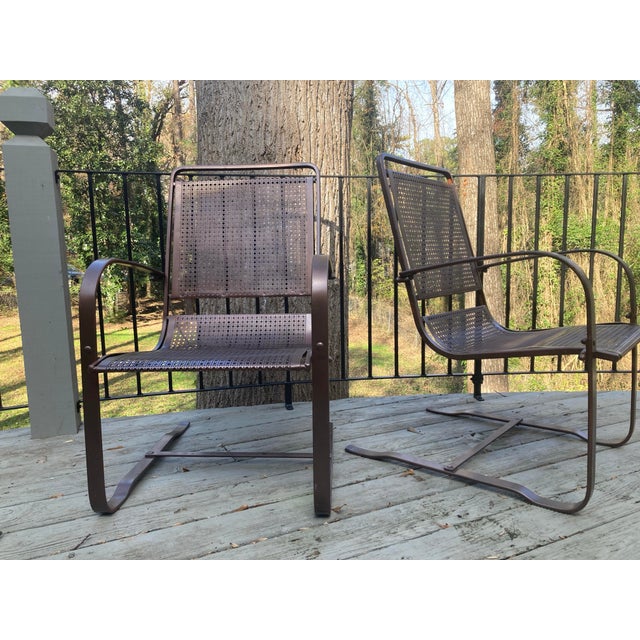 Howell Spring Mid Century Modern Rockers For Sale - Image 10 of 11