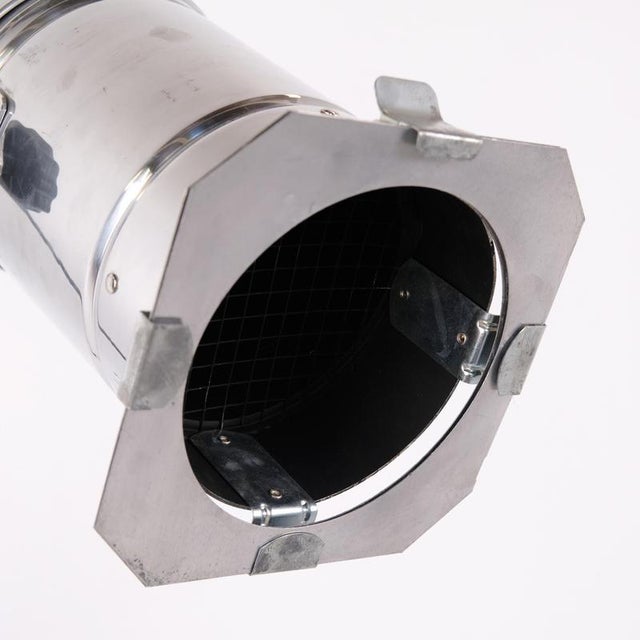 Vintage Spotlight Lamp in Polished Aluminium, 1950s For Sale - Image 9 of 10