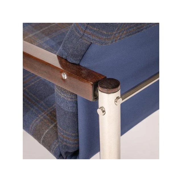 Blue Armchair by Petr Švácha, 1970s For Sale - Image 8 of 11