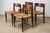 Brown Scandinavian Pia Chairs from Poul Cadovius, 1960s, Set of 4 For Sale - Image 8 of 18