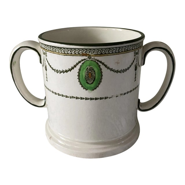 Royal Doulton “Countess” Two Handled Shaving Mug, 1920s For Sale
