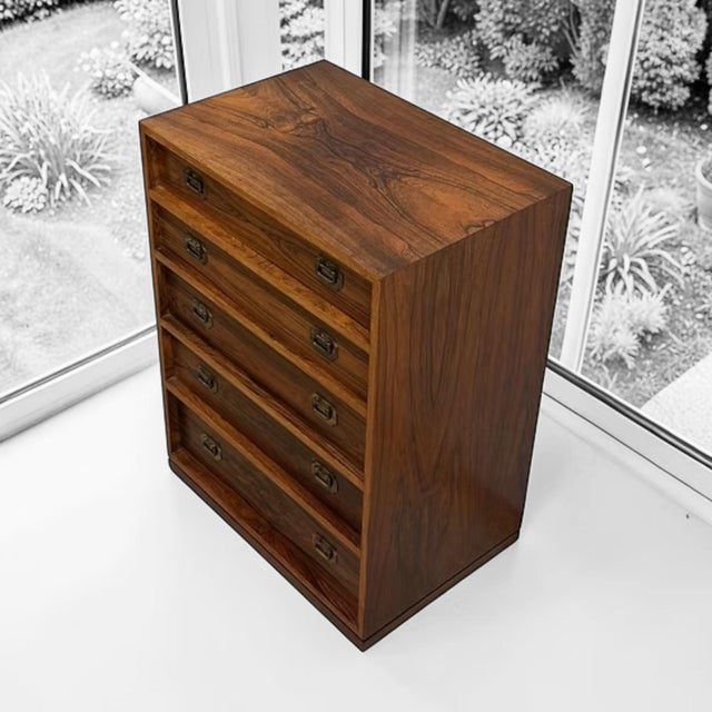 Alabama 103 Chest of Drawers by Henning Korch for Silkeborg Møbelfabrik, Denmark, 1966 For Sale - Image 10 of 14